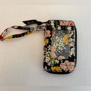 Vera Bradley Poppy Field Pattern Wristlet. NEW WITHOUT TAGS